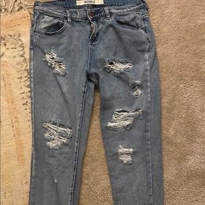 Brandy Melville ripped jeans